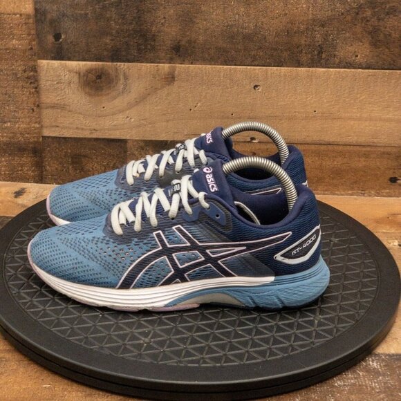 ASICS GT 4000-2 WOMENS ATHLETIC SHOES RUNNING WALKING GYM LOW BLUE SIZE 8 - Picture 5 of 9